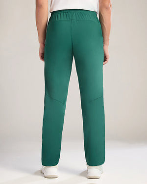 Zoiro Athleisure Track Pant - Rain Forest back view
