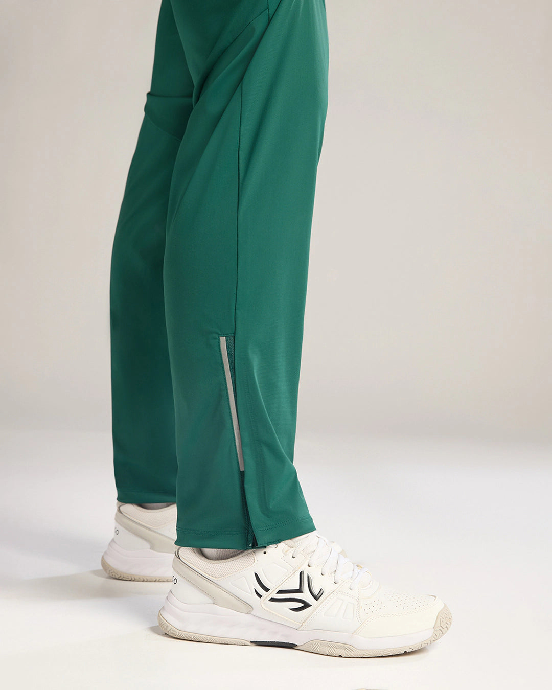 Zoiro Athleisure Track Pant - Rain Forest fabric detail